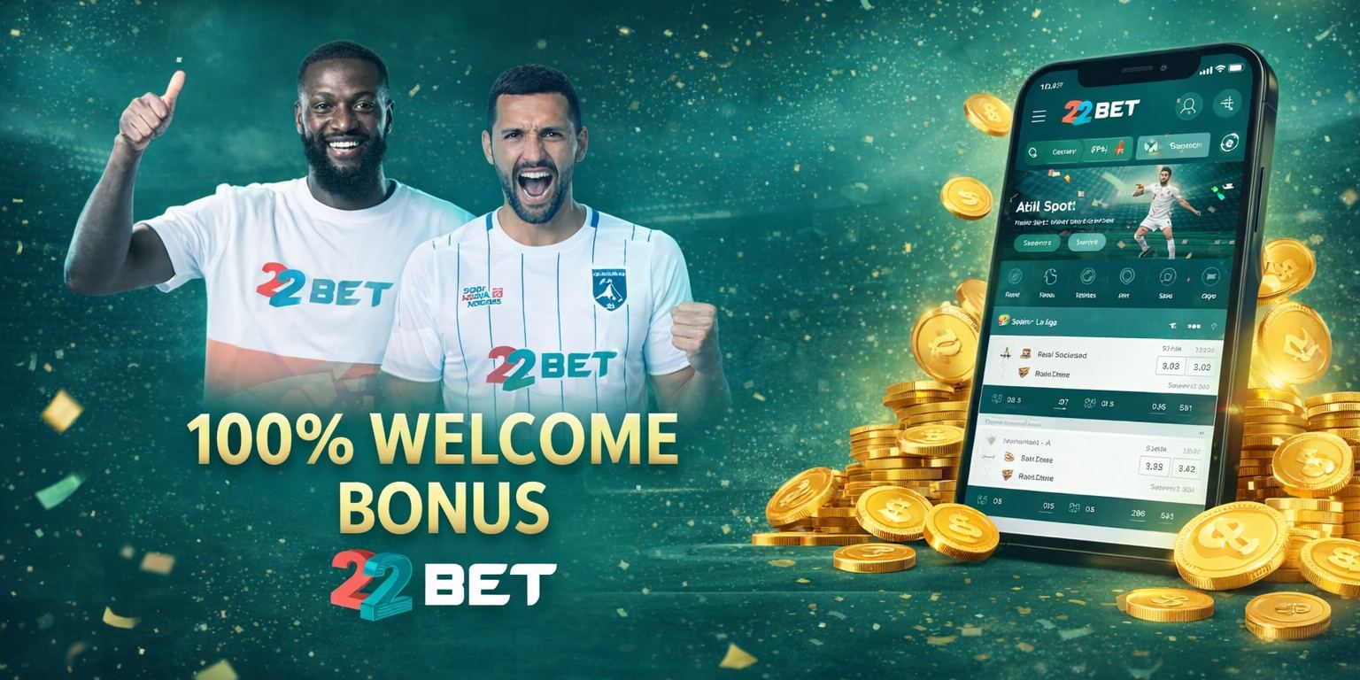 Bonusy 22Bet pre slovenských hráčov
